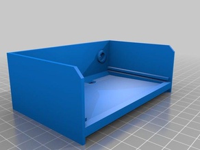 soap holder waste container bathroom tray 3d print model - Mito3D
