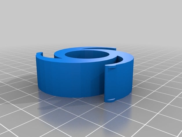 50 22 spiral spool hub customized 3D print model - Mito3D