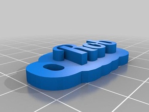 rob llaveros personalizado 3d print model - Mito3D