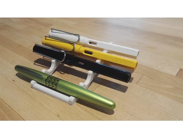 caneta tinteiro titular office porte stylo suporte 3D print model - Mito3D