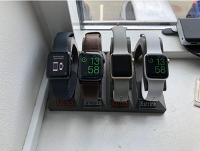 apple watch-Halter andere watch-Ladegerät watch stand 3d print model - Mito3D