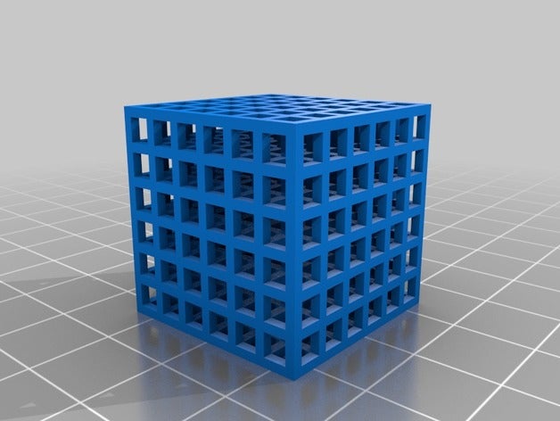 tpe estresse cubo 3d impressão testes 3D print model - Mito3D