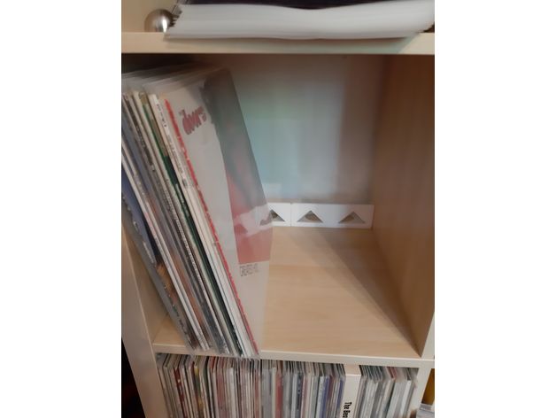 spacer kallax store vinyl organization ikea record 3D print model - Mito3D