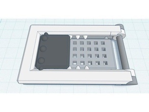 imprimir lugar de dobra capaz suporte do telefone móveis 3d print model - Mito3D