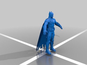 batman two earth toys games action figure vs superman dc comics mhq2 3d print model - Mito3D