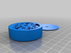 my customized potentiometer planetary gears 03 seperation electronics 3d print model - Mito3D
