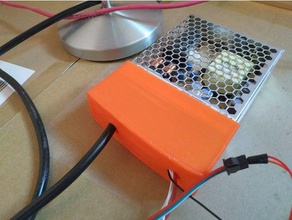 fonte de alimentação meanwell a tampa segurança eletrônica 3d print model - Mito3D