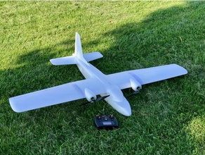 mtd 16 rc vehicles motor mount my twin dream airplane 3d print model - Mito3D