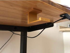 headphones holder organization desk useful 3d print model - Mito3D