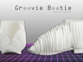 groovie bootie accessories shoe shoes 3d print model - Mito3D