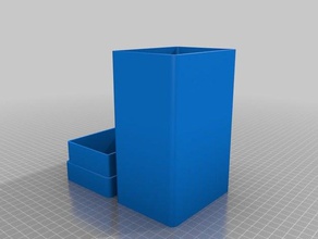 fatshark case 2 containers customized 3d print model - Mito3D