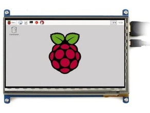 hdmi raspberry pi de la pantalla táctil 1024 600 7 pulgadas modelo lcd 3d print model - Mito3D