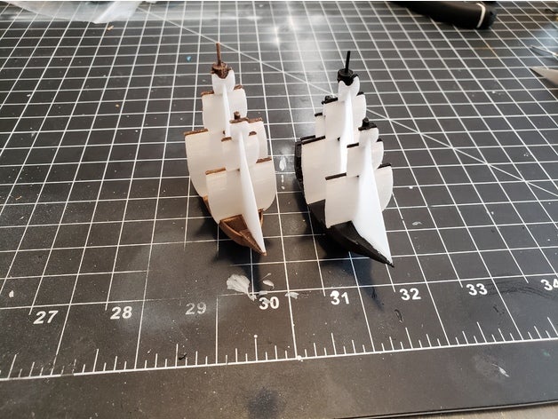 korsan gemisi bölme malzemeleri oyunlar 3D print model - Mito3D