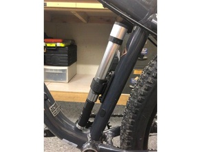 crankbrothers klic pump clip sport outdoors bike mountain 3d print model - Mito3D