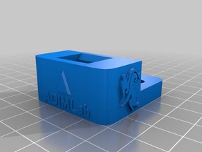 adimlab axis tensioner logo 3d printer parts 3d print model - Mito3D