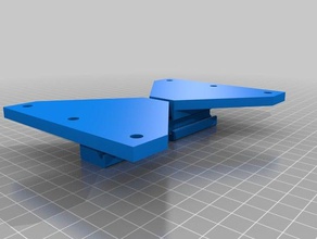 folgertech ft-5 front cross brace removal brackets 3d printer parts 3d print model - Mito3D