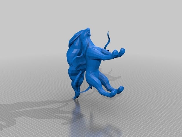 suicune art pokemon 3D print model - Mito3D