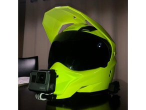 gopro mount gmax helmet camera gm11d 3d print model - Mito3D