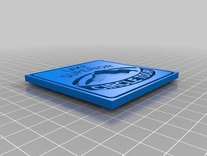 lake superior circle tour badge pads 3d printing 3d print model - Mito3D