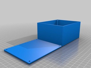 meine angepasste Projekt-box Deckel Schrauben Elektronik 3d print model - Mito3D