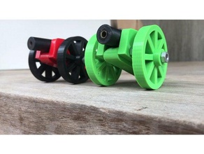 cannon mini 3d baskı 3d print model - Mito3D