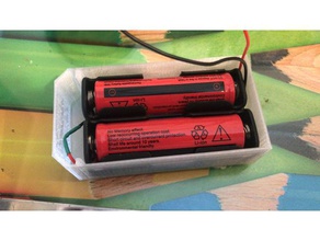 batteryholder battery holder car rc 3d print model - Mito3D