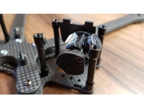 iflight xl8 micro cam mount rc vehicles holder 3d print model - Mito3D