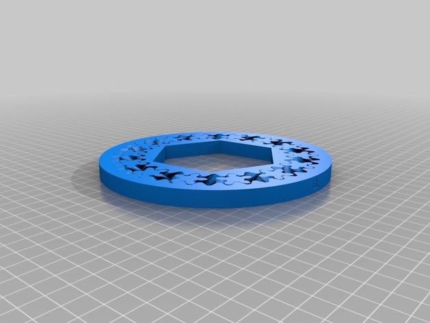 big gear bearing parts customized 3D print model - Mito3D