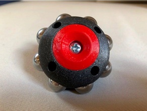 screwed caps original sphere spinner toys games 3d print model - Mito3D