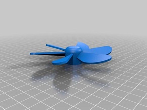 propeller blade blades fan prop 3d print model - Mito3D