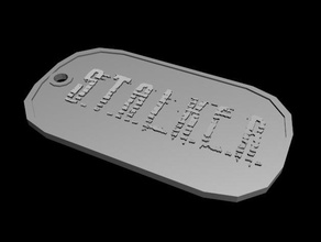 stalker distintivo militare puntelli 3d print model - Mito3D