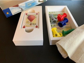inserire organizzatore balloon cup si adatta a maniche lunghe di carte giocattolo gioco accessori da tavolo inserti 3d print model - Mito3D