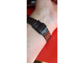 casio wrist watch unclip protection fashion 3294 f-91w wristwatch 3d print model - Mito3D