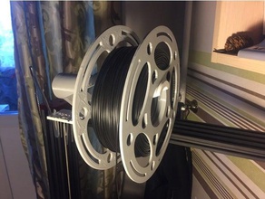 ameaça de spool grande filamentos contínuos fios diâmetro 215mm 3d a impressora os acessórios titular filamento 3d print model - Mito3D