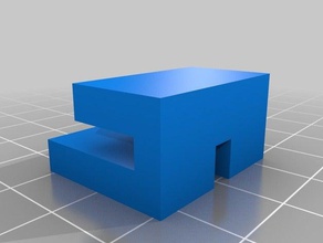 file cabinet metal rod holder office clip 3d print model - Mito3D