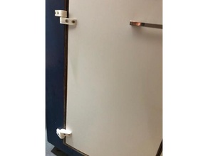 cabinet hinge bathroom 3d print model - Mito3D