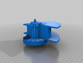 51mm auto-rebobinado soporte de bobina 3d la impresora accesorios personalizado 3d print model - Mito3D