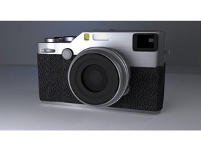 fujifilm x100 camera device photography picture 3d print model - Mito3D