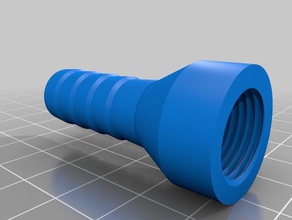 shishahookah special adapter both hose base hobby pipe tobacco 3d print model - Mito3D