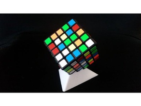 rubik's cube stand personnalisé rubiks le 3d print model - Mito3D