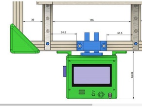 CAD mgn12 jig am8 ultra mega küp y ekseni jigifier 3d yazıcı aksesuarlar mod 3d print model - Mito3D