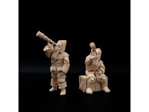townsfolke lookout 32mm scale toys games boardgame boardgames dnd dnd5e dungeons dragons fantasy frostgrave gaming miniature miniatures mordheim pathfinder roleplaying rpg tabletop village villager villagers wargame wargames wargaming warhammer 3d print model - Mito3D