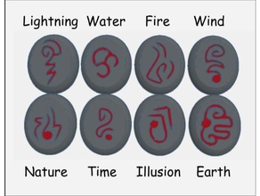 runestones éléments accessoires 3d print model - Mito3D