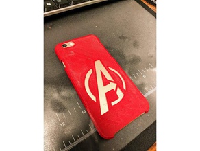 avengers iphone 6 case 3d print model - Mito3D