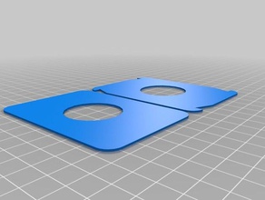 throwing cards 3d print model - Mito3D
