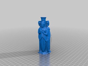 ecate sculture alcamene il greco scultura greca fotogrammetria 3d print model - Mito3D