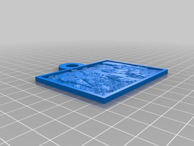 business card customized 3D print model - Mito3D
