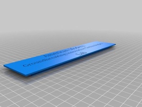 amgit lab name plate 3d print model - Mito3D