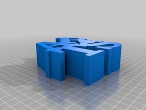 val arts Zeichen Skulpturen angepasst 3d print model - Mito3D