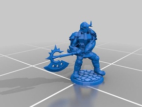 caos guerreiros criaturas 3d print model - Mito3D